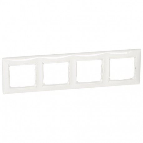 774454 LEGRAND VL-PLACA 4ELE HOR BLANCO