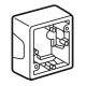 776181 LEGRAND VL-SURFACE BOX 1ELE WHITE