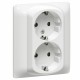 771031 LEGRAND GL-BASE MBLOC 2x2P+T AUTO BRANCO.