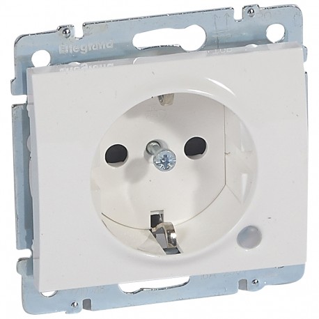 771048 LEGRAND GL-2P+T 16A/230V PIL.WHITE