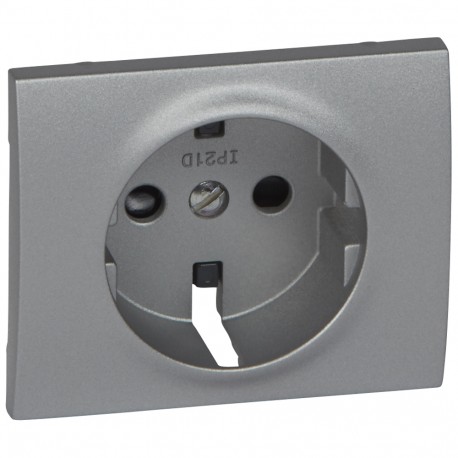 771321 LEGRAND GL-TAPA BASE 2P+T ALUM