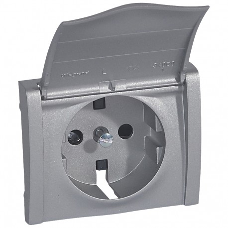771322 LEGRAND GL-TAMPA BASE 2P+T TAMPA ALUM