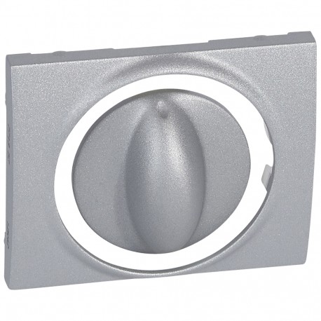 771357 LEGRAND GL-DECKEL DREHKNOPF ROT 2POS ALUM