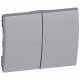 771379 LEGRAND GL-TECLA DOBLE VISOR ALUM