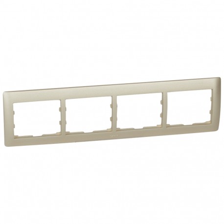 771404 LEGRAND GL-PLACA 4ELE HOR TITÂNIO