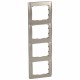 771408 LEGRAND GL-BOARD 4ELE SEE TITANIUM