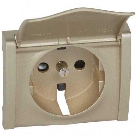 771422 LEGRAND GL-CAP 2P+T ABDECKUNG TITA