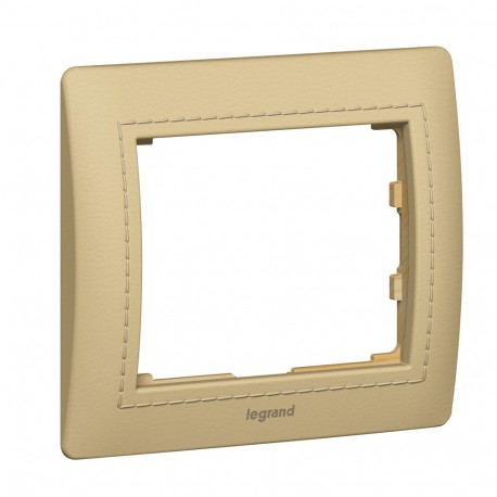 771990 LEGRAND GL-MODULE 1ELE LEATHER HAVANA