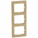 771994 LEGRAND GL-PLACA 3ELE VER COURO HAVANA