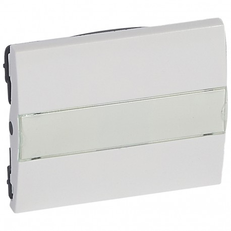 777017 LEGRAND GL-TECLA PULS PORTAETIQ BLAN