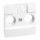 664767 LEGRAND NL-FRONT TV 2-3 AGUJ. WHITE