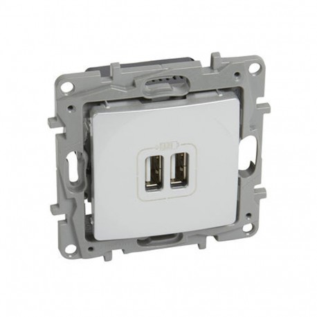 664794 LEGRAND NL-BASE USB A+A 2,4A/5V BLAN