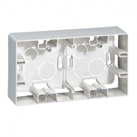 664799 LEGRAND NL-BOX-OBERFLÄCHE 2ELE WEIß