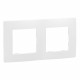 665002 LEGRAND NL-PLAQUE 2ELE BLANC