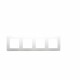 665004 LEGRAND NL-PLACA 4ELE BRANCO