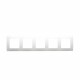 665005 LEGRAND NL-PLACA 5ELE BRANCO