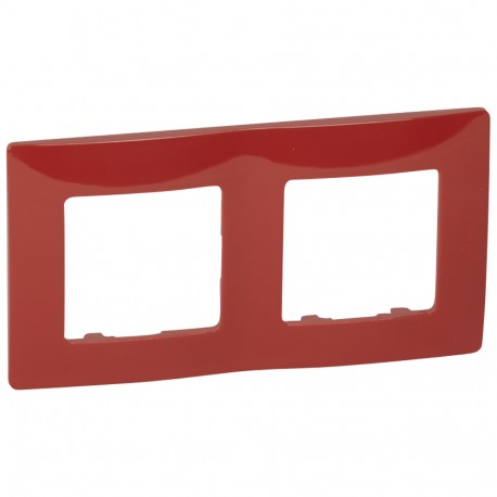 665022 LEGRAND NL-PLACA 2ELE ROJO