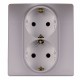 665343 LEGRAND NL-BASE 2X2P+T 16A AUTO ALLUME