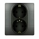 665443 LEGRAND NL-LA BASE DE 2X2P+T 16A AUTO ANTR