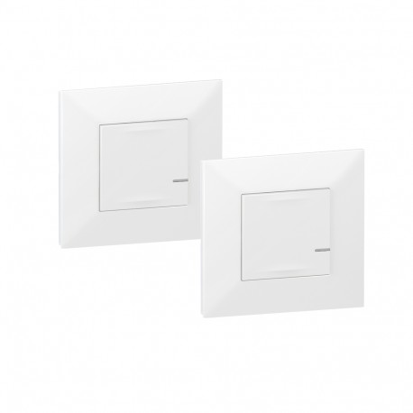 741822 LEGRAND VNwN-ИНТ.+Ком.ЗЯ ИЛУМ.Белый