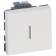 078712 LEGRAND Conm со светодиодным индикатором 2mód бл
