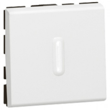 078716 LEGRAND Puls inver con ind LED 2mód bl