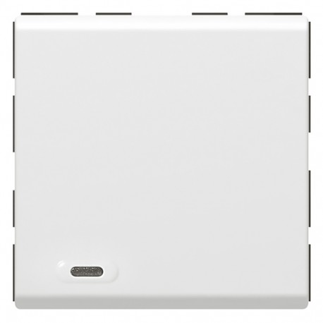 078475 LEGRAND MOSAICO ON/OFF REMOTO UNI PUL BL