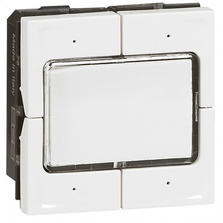 078478 LEGRAND MOSAIK-CONTROL-SZENARIO 4AMB BL