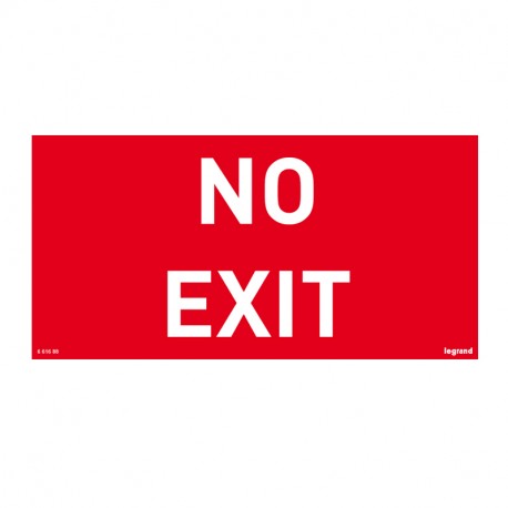 661688 LEGRAND URAONE ETIQUETA NO EXIT