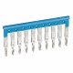 037500 LEGRAND PEINE 10 BORNAS PASO 5 MM AZUL