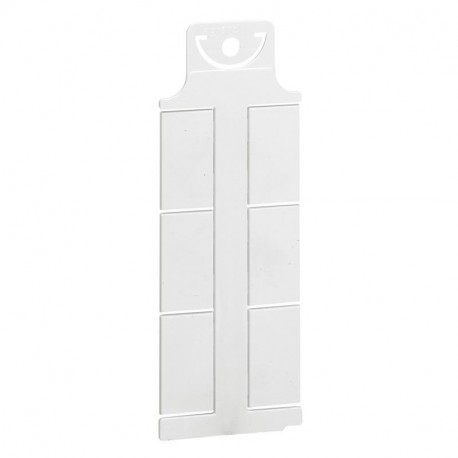 038512 LEGRAND LABEL GRUNDSTÜCK 15X27MM