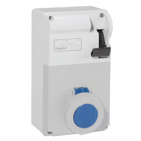 056621 LEGRAND KAMM. ENCL. 2P+T 16A 230V IP55