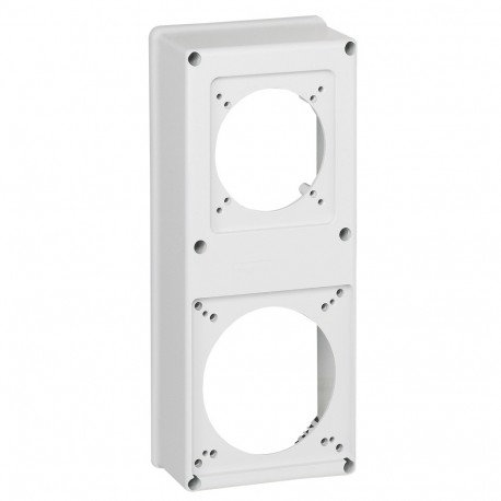 057719 LEGRAND COVER 2 HOLES 16/32 + 63 TO