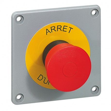 057740 LEGRAND Q17 BUTTON STOP EMERG.