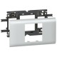 011202 LEGRAND DLP ALU-SUPPORT MOSAIC 2M T65