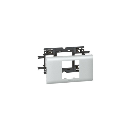 011202 LEGRAND DLP ALU-SUPORTE MOSAIC 2M T65