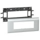 011216 LEGRAND DLP ALU-SUPPORTO MOSAICO 6M T85