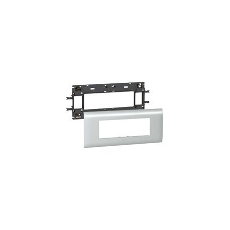 011216 LEGRAND 02B-SOPORTE MOSAIC 6M T85 ALU