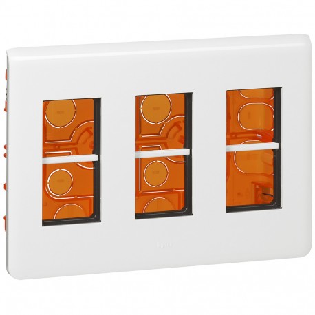 078873 LEGRAND CAJA EMPOTRAR 3 COLUMNAS BL