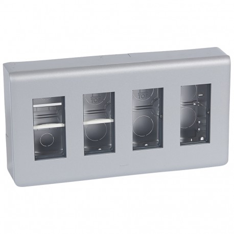 079084 LEGRAND CAJA SUPERFICIE 4 COLUMNAS AL