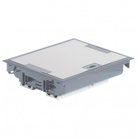089615 LEGRAND CAIXA SOLO CINZA 24M INOX