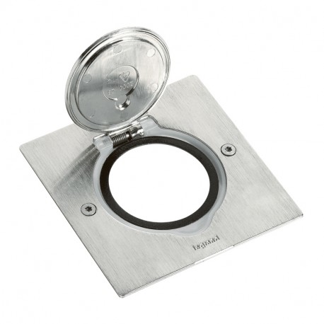 089700 LEGRAND BOX HAT DIE SCHUTZART IP44 SQUARE 2M INOX