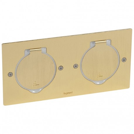 089712 LEGRAND CAJA IP44 RECTANGU 2X2M BRONCE