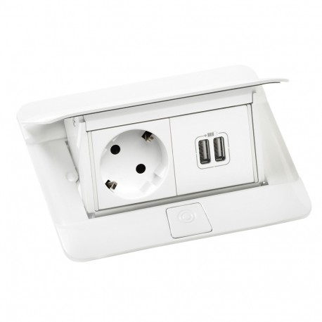 654008 LEGRAND POP-UP KIT MOB 4M SCH+USB BL