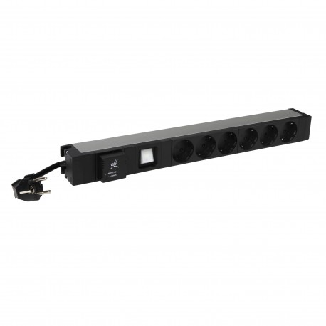 646836 LEGRAND PDU 19" 6 SCHUKO +INT +PROT