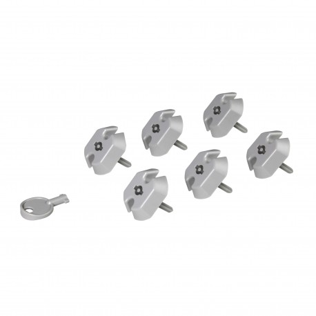 646890 LEGRAND ИГРА БРП 6 КРЫШЕК СЧ +1 КЛЮЧ