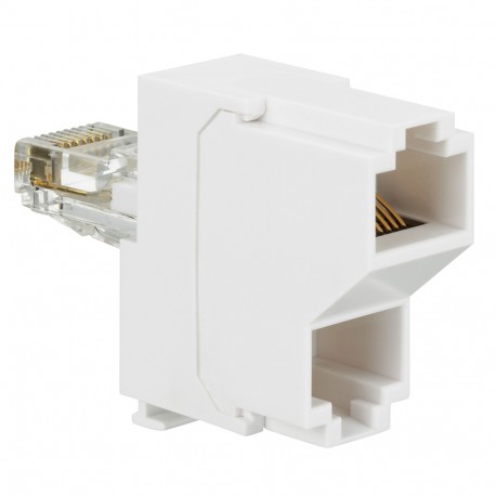 032745 LEGRAND LCS-BASE MOV 2XRJ45 TEL/DATA