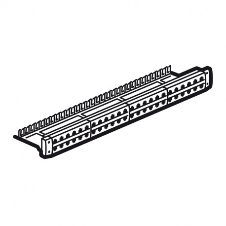033531 LEGRAND LCS2 PANEL19" 48RJ TELEFONO