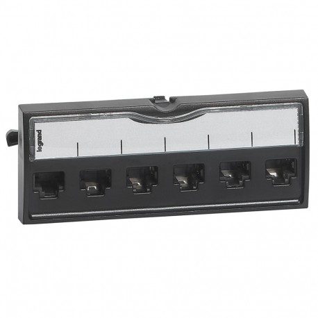 033555 LEGRAND LCS2 BLOQUE 6 RJ45 CAT5E FTP