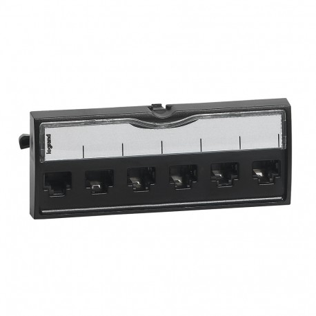 033576 LEGRAND LCS2 BLOCCO 6 RJ45 CAT6A STP